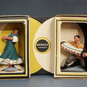 SOLD Herald Ukrainian Dancers Rare Twin Cartons
