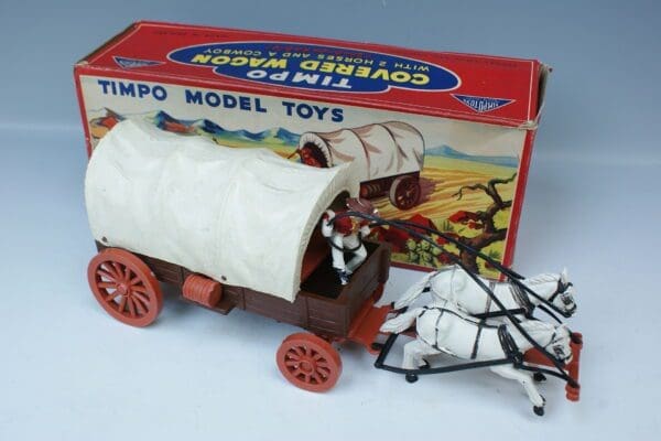 SOLD Timpo Zoo Cages & Animals No.6