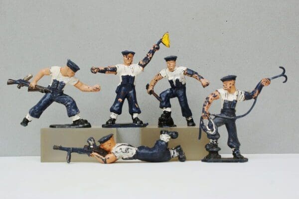 Lone Star Royal Navy Sailors & Officer - WHITE VESTS #1