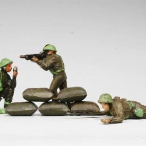 SOLD Trojan RARE Plastic Sandbags (set of 5)