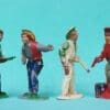NEW! Timpo Wild West 4 Cowboys on Foot #2