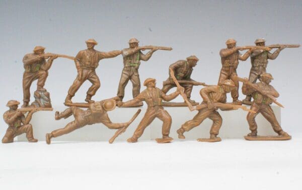 SOLD Timpo British Khaki Infantry - Lead Moulds