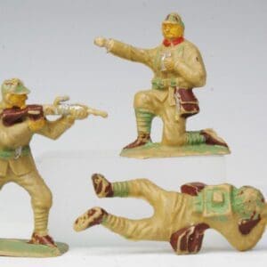SOLD Trojan Japanese Soldiers, 3 Poses - RARE!