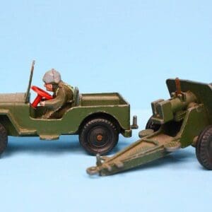 Lone Star 'Modern Army' Jeep & Field Gun Set