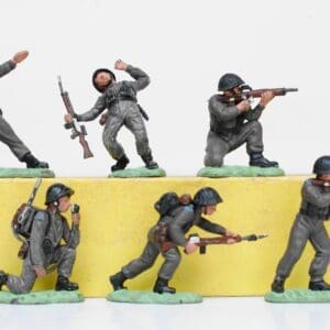 SOLD Herald Enemy Infantry Part-set Plus Box Tray