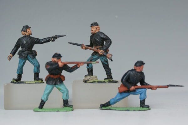 SOLD Timpo Set of ACW Union Infantry - Good Condition!