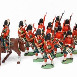 SOLD Herald Gordon Highlanders & Mounted Officer
