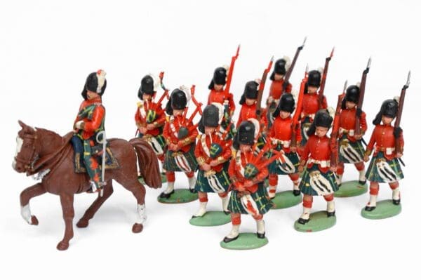 SOLD Herald Gordon Highlanders & Mounted Officer