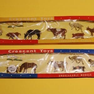 SOLD Crescent Toys Farm Animals - Box Sets