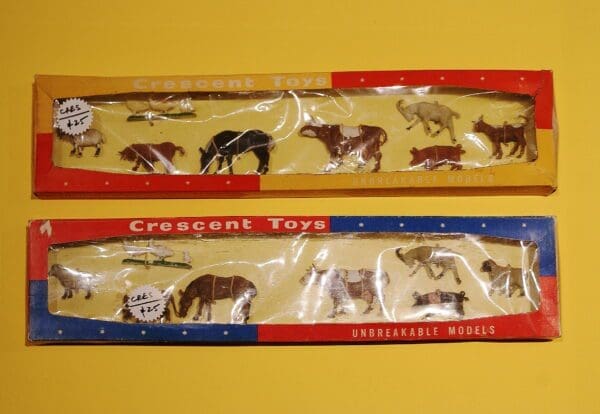 SOLD Crescent Toys Farm Animals - Box Sets