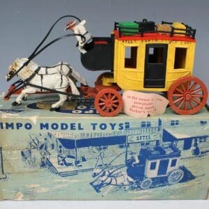 SOLD Timpo Stage Coach - Tatty Box - Early Version