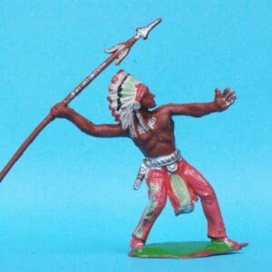 SOLD Cherilea Indian with Spear - Superb!