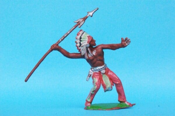 SOLD Cherilea Indian with Spear - Superb!