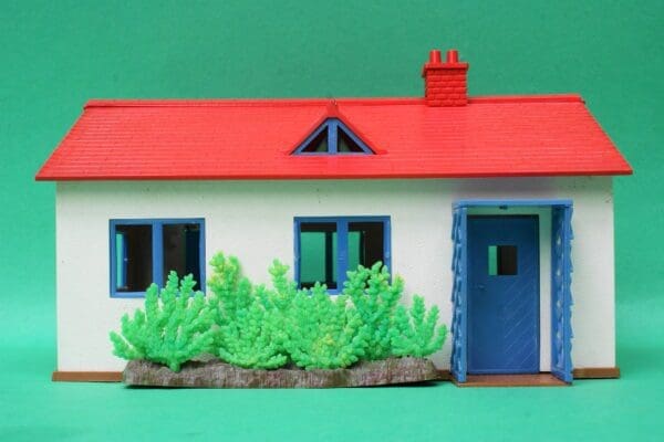 SOLD Timpo Model Farmhouse Clip-together Building