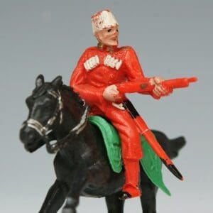 SOLD Timpo Mounted Cossack Firing from the Waist