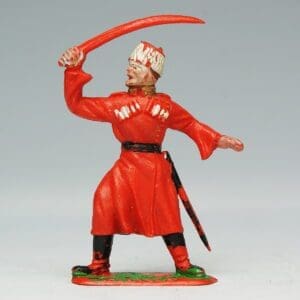 SOLD Timpo Russian Cossack Sword Above Head