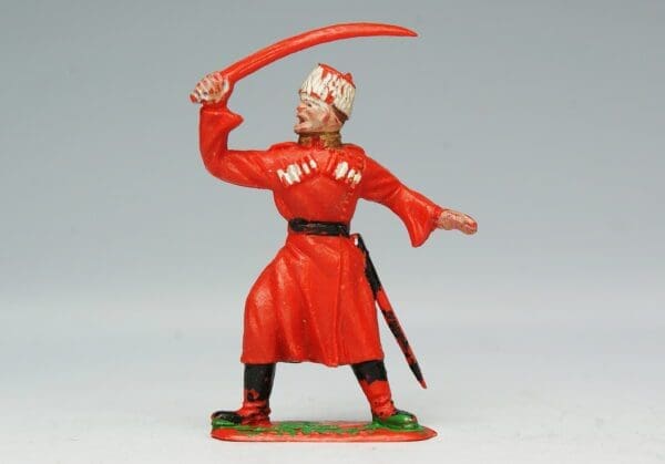 SOLD Timpo Russian Cossack Sword Above Head