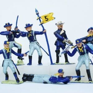 SOLD Cherilea 60mm US 5th Cavalry - FULL Set of 7