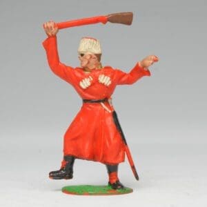 SOLD Timpo Russian Cossack Gun Over Head