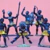 NEW! Cherilea 60mm Zulus - Group of 6 Figures