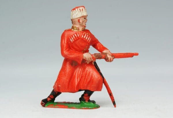 SOLD Timpo Russian Cossack Firing from the Waist