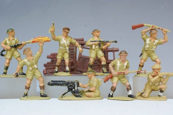 SOLD Charbens British 8th Army - FULL Set!