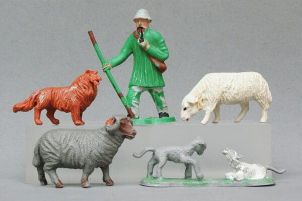 SOLD Timpo Farm Shepherd, Dog, Ram, Lambs, etc.