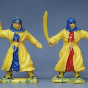 SOLD BMS (Trojan) Arab Warriors - YELLOW Plastic