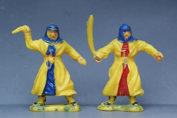 SOLD BMS (Trojan) Arab Warriors - YELLOW Plastic