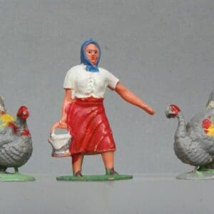 SOLD Timpo Farm Milkmaid & Turkeys - Superb!