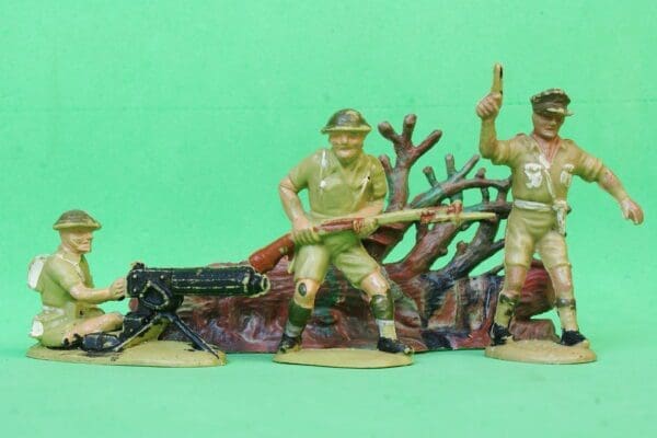 SOLD Charbens British 8th Army & Fallen Tree Accessory