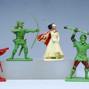 SOLD Crescent 54mm Robin Hood Figures - Painted