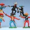 NEW! Crescent 'Cisco Kid' Mexicans - Full Set of 6