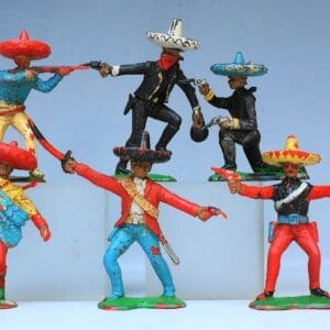 NEW! Crescent 'Cisco Kid' Mexicans - Full Set of 6