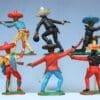 NEW! Crescent 'Cisco Kid' Mexicans - Full Set of 6 - Image 3