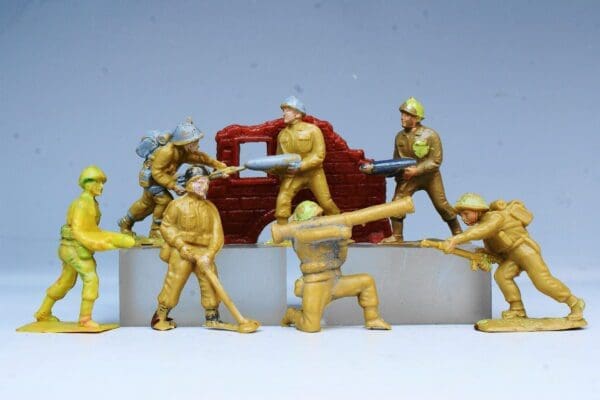 SOLD Cherilea 50mm Khaki US Infantry - Job Lot!
