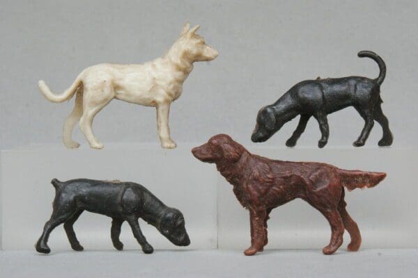 SOLD Airfix Dogs - Plastic 54mm Scale