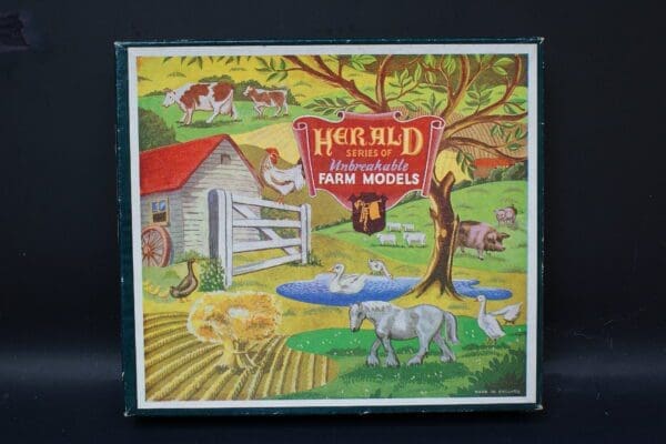 SOLD Herald Farm Box Set with Shepherd - 11 Pieces - Image 2
