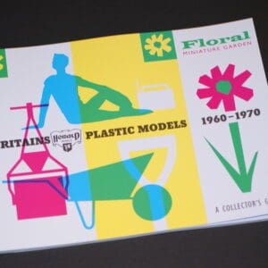 Britains Plastic Floral Garden Book - YELLOW Cover
