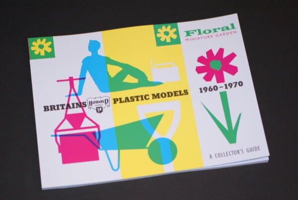 Britains Plastic Floral Garden Book - YELLOW Cover