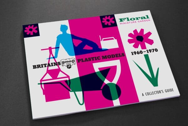Britains Plastic Floral Garden Book - MAGENTA cover