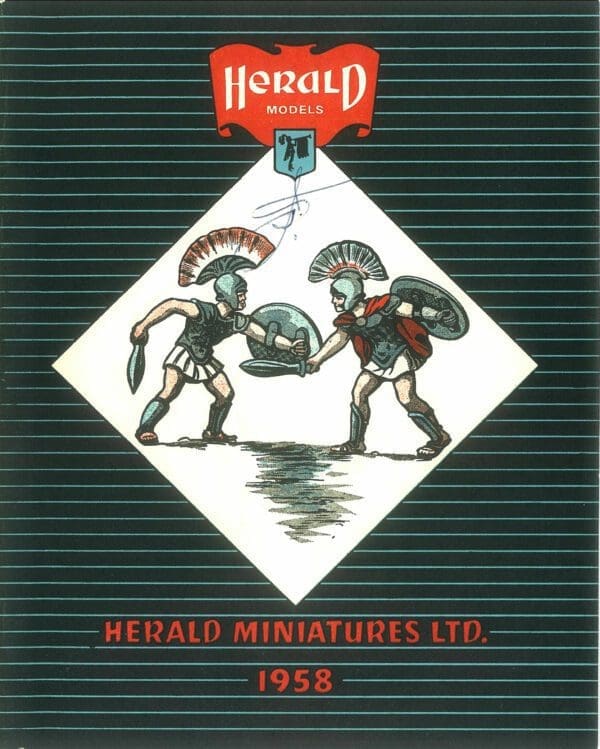 SOLD OUT Herald 1958 Catalogue Facsimile + Toy Soldier Car