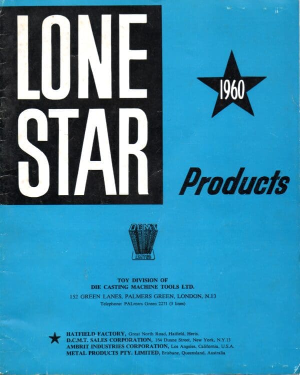 SOLD OUT Lone Star 1960 Catalogue & Price List Facsimile