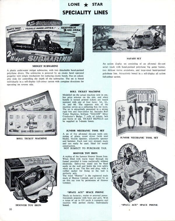 SOLD OUT Lone Star 1960 Catalogue & Price List Facsimile - Image 3