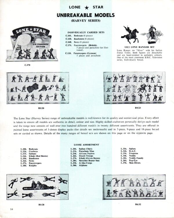 SOLD OUT Lone Star 1960 Catalogue & Price List Facsimile - Image 4
