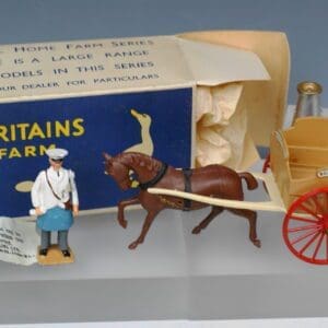 SOLD Britains Milk Float with Plastic Horse - Boxed