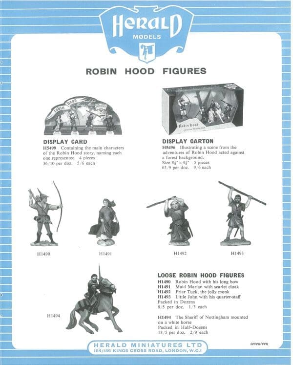 SOLD OUT Herald 1958 Catalogue Facsimile + Toy Soldier Car - Image 3
