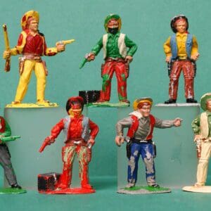 NEW! Timpo Solid Wild West Cowboys on Foot #6