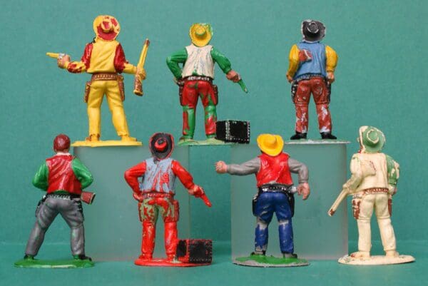 NEW! Timpo Solid Wild West Cowboys on Foot #6 - Image 2
