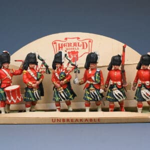 Herald Zang Gordon Highlanders “Half-Moon” Display Card